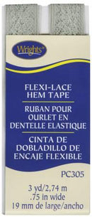 Flexi-Lace Seam Binding Silver 117305070