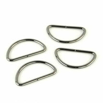 Four D-Rings 1 1/2" Gunmetal STS182B