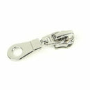 Four Donut Zipper Pulls Nickel STS188S