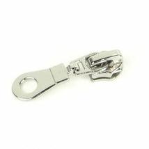 Four Donut Zipper Pulls Nickel STS188S