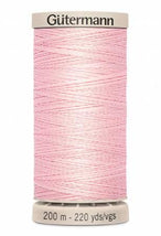Hand Quilting Cotton Thread 200m/219yds Pink 738219-2538