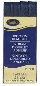 Iron-On Hem Tape Navy 117608055