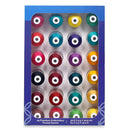 Jewel Tones 24 pc Embroidery Thread Set - ETPJEWEL24
