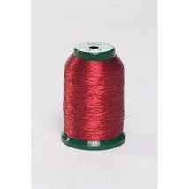 KingStar Metallic Embroidery Thread 40wt 1000m-Red MA-4