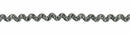 Medium Rick Rack Metallic Silver 117225070
