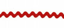 Medium Rick Rack Scarlet pk (.5"W x 2.5Yds) - 117401076