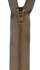 Metal Jean Zipper9" - Beige - JEAN9-573