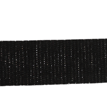 1 1/4" Metallic Webbing-Black/Silver 114-30-102