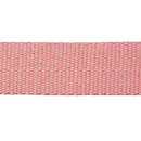 1 1/4" Metallic Webbing-Pink/Silver