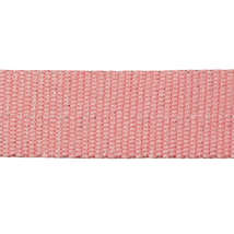 1 1/4" Metallic Webbing-Pink/Silver