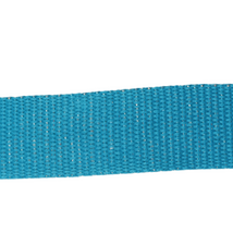 1 1/4" Metallic Webbing-Turquoise/Silver 114-30-020