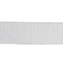 1 1/4" Metallic Webbing-White/Silver 114-30-001