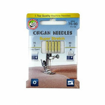 Organ Needles Super Stretch Assortment (3ea 75, 2ea 90) Eco Pack 3000117