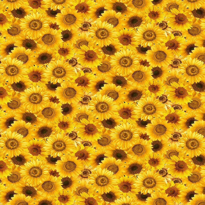 Packed Sunflowers FLEUR-CD2746-YELLOW