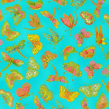 Parvaneh's Butterflies-Aqua AXUM-21943-70