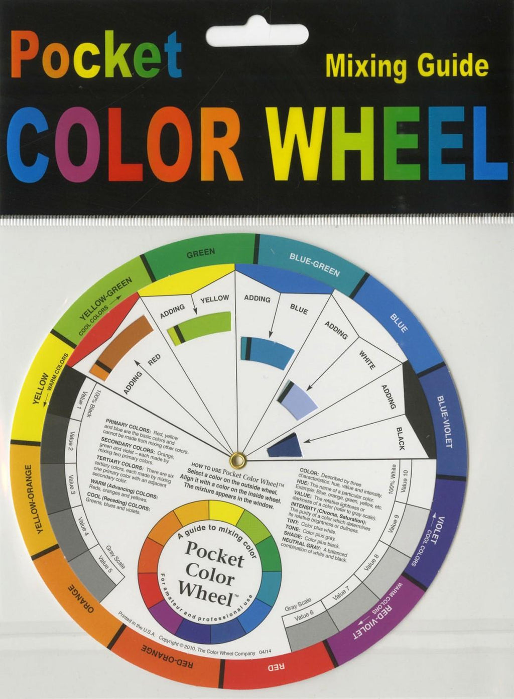 Pocket Color Wheel Mixing Guide 5-1/8 CW3501 – The Sewing Studio Fabric  Superstore