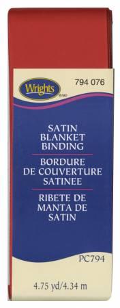 Poly Blanket Binding 4.75yd Scarlet 117794076