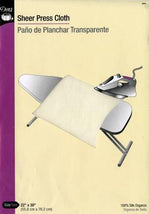 Press Cloth Silk Organza 22in X 30in 594