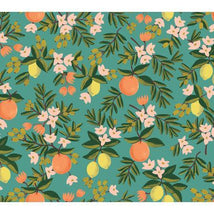 Primavera-Citrus Floral Teal RP300-TE3