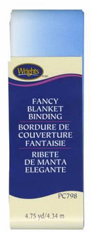 Printed Blanket Binding Blue Omber 1177981331
