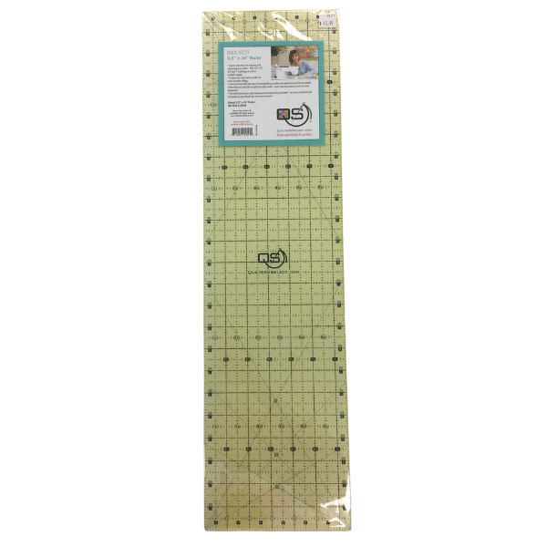 6.5 x 6.5 Ruler- Quilters Select Non-Slip 6.5 x 6.5 Ruler for Quilters