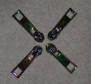 Rainbow Zipper Pulls, Pack of 4 PUL-MU