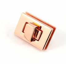 Rectangle Turn Lock-Copper EBLC-303CP