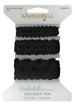 Rick Rack Trim-Black KDKB174