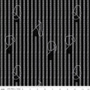 Sew Journal-Stitches Black C13885-BLACK