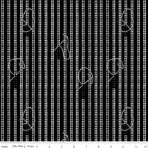 Sew Journal-Stitches Black C13885-BLACK