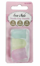 Sew Mate Needle Grip Thimbles 3pk TT00898