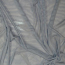 Sheer Stretch Mesh Steel 64