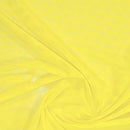 Sheer Stretch Mesh Yellow 12