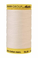 Silk-Finish 28wt Solid Cotton Thread 275YD Candlewick 9129-3000