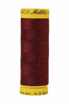 Silk-Finish Beet Red 28wt 87YD Solid Cotton Thread