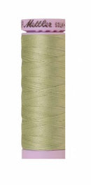 Silk-Finish Green Grape 50wt 150M Solid Cotton Thread