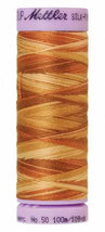 Silk-Finish Iced Coffee 50wt 100M Variegated Cotton Thread