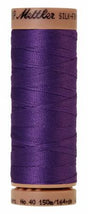 Silk-Finish Iris Blue 40wt 150M Solid Cotton Thread