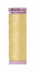 Silk-Finish Lemon Frost 50wt 150M Solid Cotton Thread