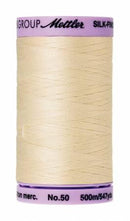 Silk-Finish Muslin50wt 500M Solid Cotton Thread