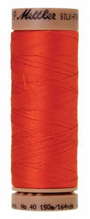 Silk-Finish Paprika 40wt 150M Solid Cotton Thread