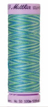 Silk-Finish Seaspray 50wt 100M Variegated Cotton Thread