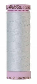 Silk-Finish Starlight Blue 50wt 150M Solid Cotton Thread