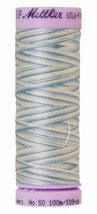 Silk-Finish Tranquil Blue 50wt 500M Variegated Cotton Thread