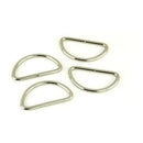 Nickel D-Rings 1.5" 4pcs STS182S