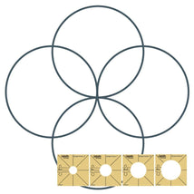 Simple Circles Set 2 Low Shank WT-SCSET2-LS