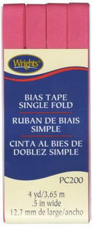 Single Fold Bias Tape Berry Sorbet- Wrights 1172001232