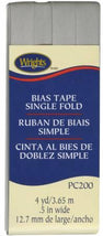 Single Fold Bias Tape Shadow- Wrights 1172001243