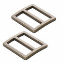 Slider Flat Widemouth 1" Antique Brass Set of 2 HAR1SLABTWO