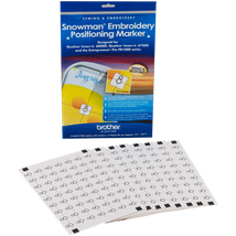 Snowman Embroidery Positioning Markers - SAEPS2 Brother